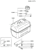 Page G Diagram and Parts List for FA210D MS00 Kawasaki Engine
