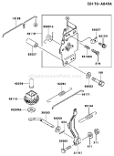 Page C Diagram and Parts List for FB460V AS36 Kawasaki Engine