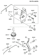 Page C Diagram and Parts List for FB460V AS37 Kawasaki Engine