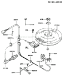 Page F Diagram and Parts List for FB460V AS38 Kawasaki Engine