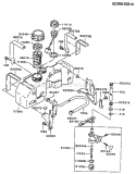 Page G Diagram and Parts List for FB460V-AS17  Kawasaki Engine