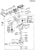 Page B Diagram and Parts List for FB460V-BS18  Kawasaki Engine