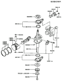 Page J Diagram and Parts List for FB460V-BS19  Kawasaki Engine