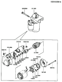 Page K Diagram and Parts List for FB460V-BS26  Kawasaki Engine