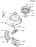 Page D Diagram and Parts List for FB460V-BS26  Kawasaki Engine