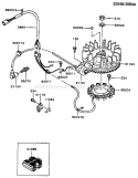 Page F Diagram and Parts List for FB460V-BS26  Kawasaki Engine