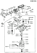 Page B Diagram and Parts List for FB460V-BS28  Kawasaki Engine