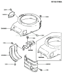 Page D Diagram and Parts List for FB460V-BS28  Kawasaki Engine