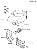 Page D Diagram and Parts List for FB460V BS32 Kawasaki Engine