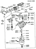 Page B Diagram and Parts List for FB460V BS33 Kawasaki Engine