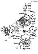 Page E Diagram and Parts List for FB460V BS33 Kawasaki Engine