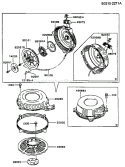 Page J Diagram and Parts List for FB460V-CS12  Kawasaki Engine