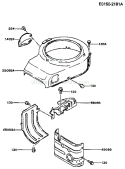 Page D Diagram and Parts List for FB460V-CS12  Kawasaki Engine