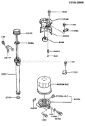 Page H Diagram and Parts List for FB460V-CS12  Kawasaki Engine