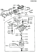Page B Diagram and Parts List for FB460V-CS20  Kawasaki Engine