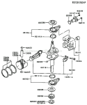 Page I Diagram and Parts List for FB460V-CS20  Kawasaki Engine