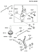 Page C Diagram and Parts List for FB460V ES33 Kawasaki Engine