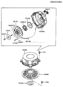 Page J Diagram and Parts List for FB460V FS08 Kawasaki Engine