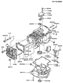 Page E Diagram and Parts List for FB460V-CS20  Kawasaki Engine