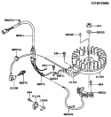 Page F Diagram and Parts List for FB460V FS08 Kawasaki Engine
