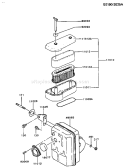 Page A Diagram and Parts List for FB460V-FS03  Kawasaki Engine