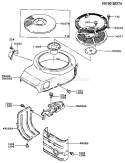 Page D Diagram and Parts List for FB460V-FS03  Kawasaki Engine