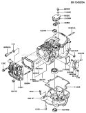 Page E Diagram and Parts List for FB460V-FS03  Kawasaki Engine