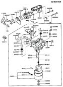 Page B Diagram and Parts List for FB460V-ES07  Kawasaki Engine