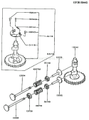 Page K Diagram and Parts List for FB460V CS14 Kawasaki Engine
