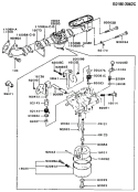 Page B Diagram and Parts List for FB460V CS14 Kawasaki Engine