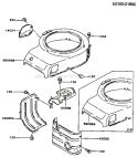 Page D Diagram and Parts List for FB460V CS14 Kawasaki Engine