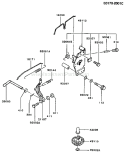 Page C Diagram and Parts List for FB460V-HS04  Kawasaki Engine