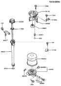 Page I Diagram and Parts List for FB460V-HS04  Kawasaki Engine