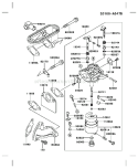 Page B Diagram and Parts List for FB460V HS14 Kawasaki Engine