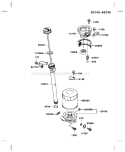 Page H Diagram and Parts List for FB460V HS14 Kawasaki Engine