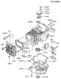 Page E Diagram and Parts List for FB460V-JS05  Kawasaki Engine