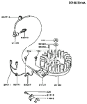 Page F Diagram and Parts List for FB460V-ES07  Kawasaki Engine