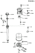 Page H Diagram and Parts List for FB460V-JS05  Kawasaki Engine