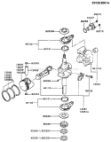 Page J Diagram and Parts List for FB460V-HS04  Kawasaki Engine