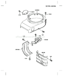 Page D Diagram and Parts List for FB460V HS14 Kawasaki Engine