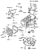 Page E Diagram and Parts List for FB460V KS01 Kawasaki Engine