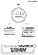 Part Location Diagram of 56030-2473 Kawasaki Label