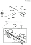 Page C Diagram and Parts List for FC150V AA00 Kawasaki Engine