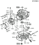 Page E Diagram and Parts List for FC150V AA00 Kawasaki Engine
