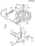 Part Location Diagram of 92037-2147 Kawasaki Clamp