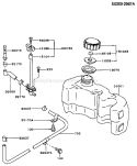 Page G Diagram and Parts List for FC150V AS03 Kawasaki Engine