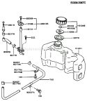 Page G Diagram and Parts List for FC150V BS50 Kawasaki Engine