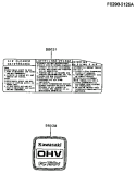 Page H Diagram and Parts List for FC150V BS50 Kawasaki Engine