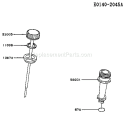 Page I Diagram and Parts List for FC150V BS50 Kawasaki Engine
