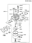 Page B Diagram and Parts List for FC150V EA00 Kawasaki Engine